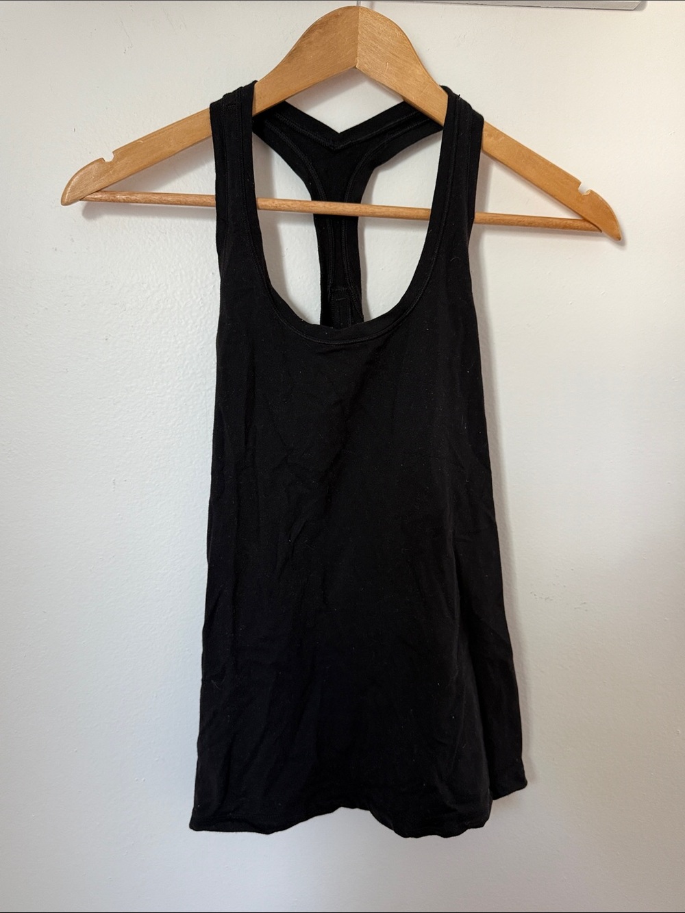 LuluLemon Black Racerback Tank Top - Women's Basic Activewear size 4